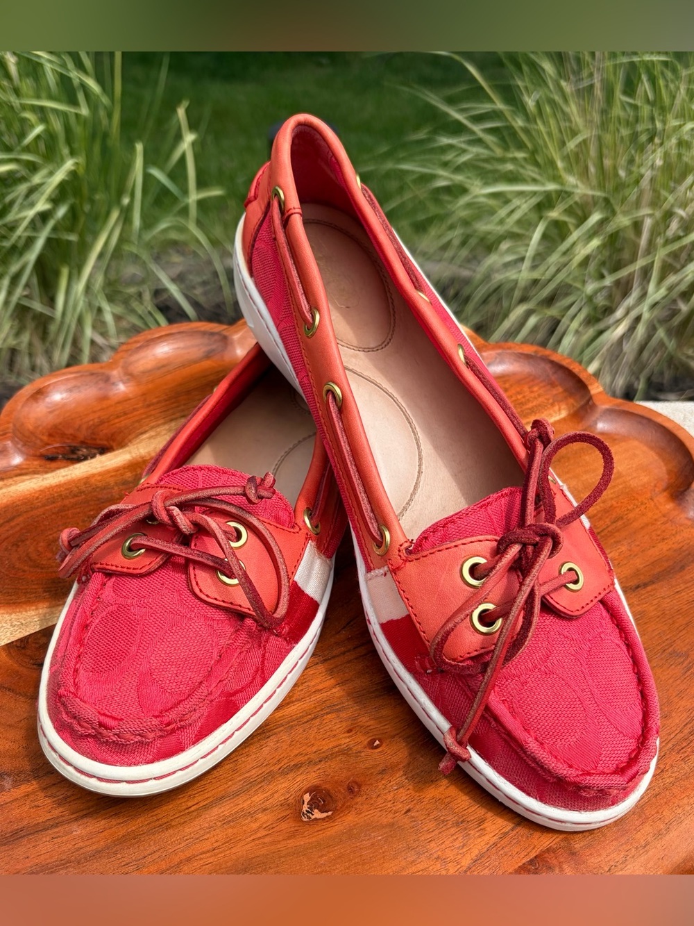 Coach Rainey Signature Loafers Q125